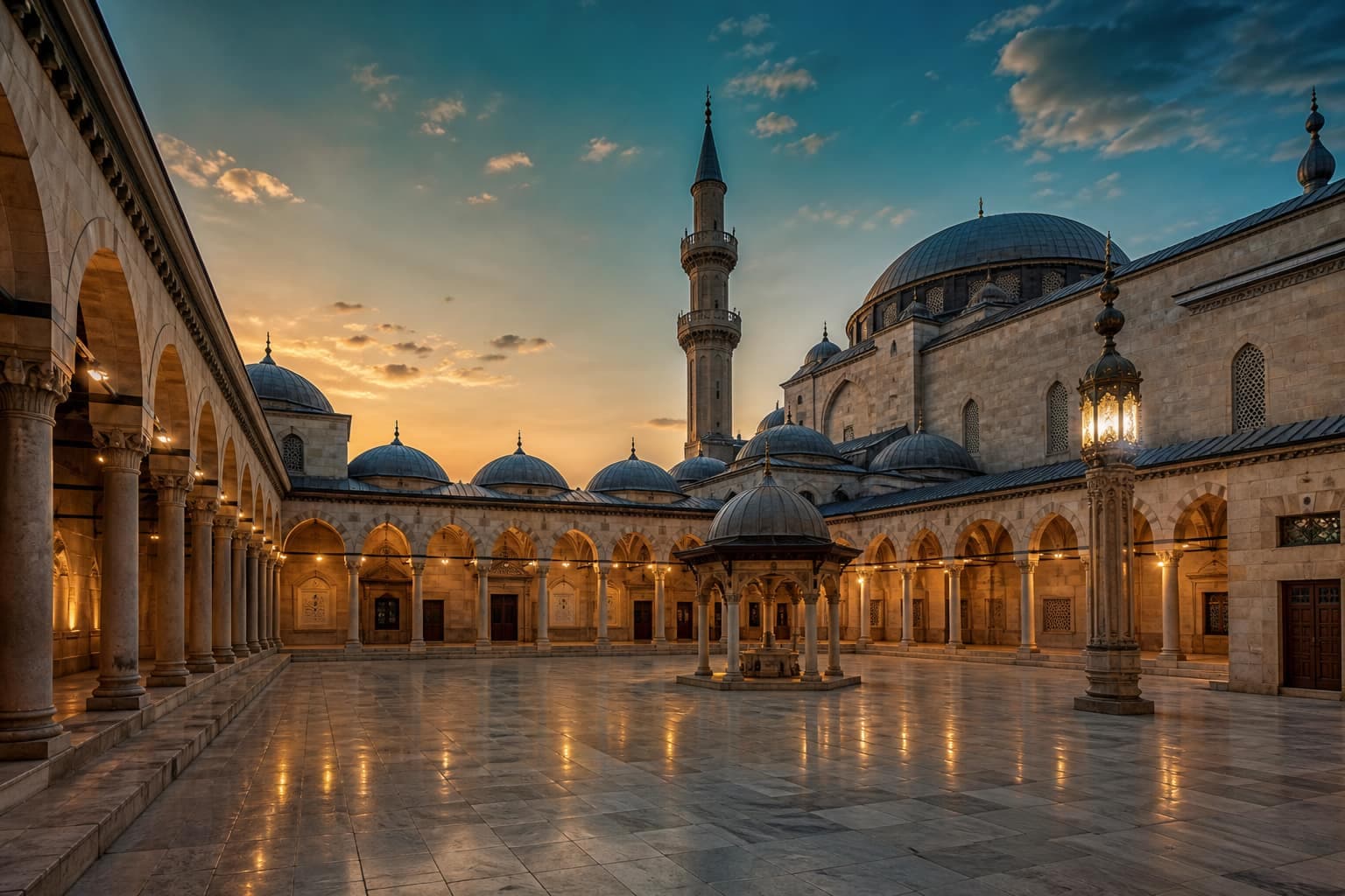 Volunteer at the masjid