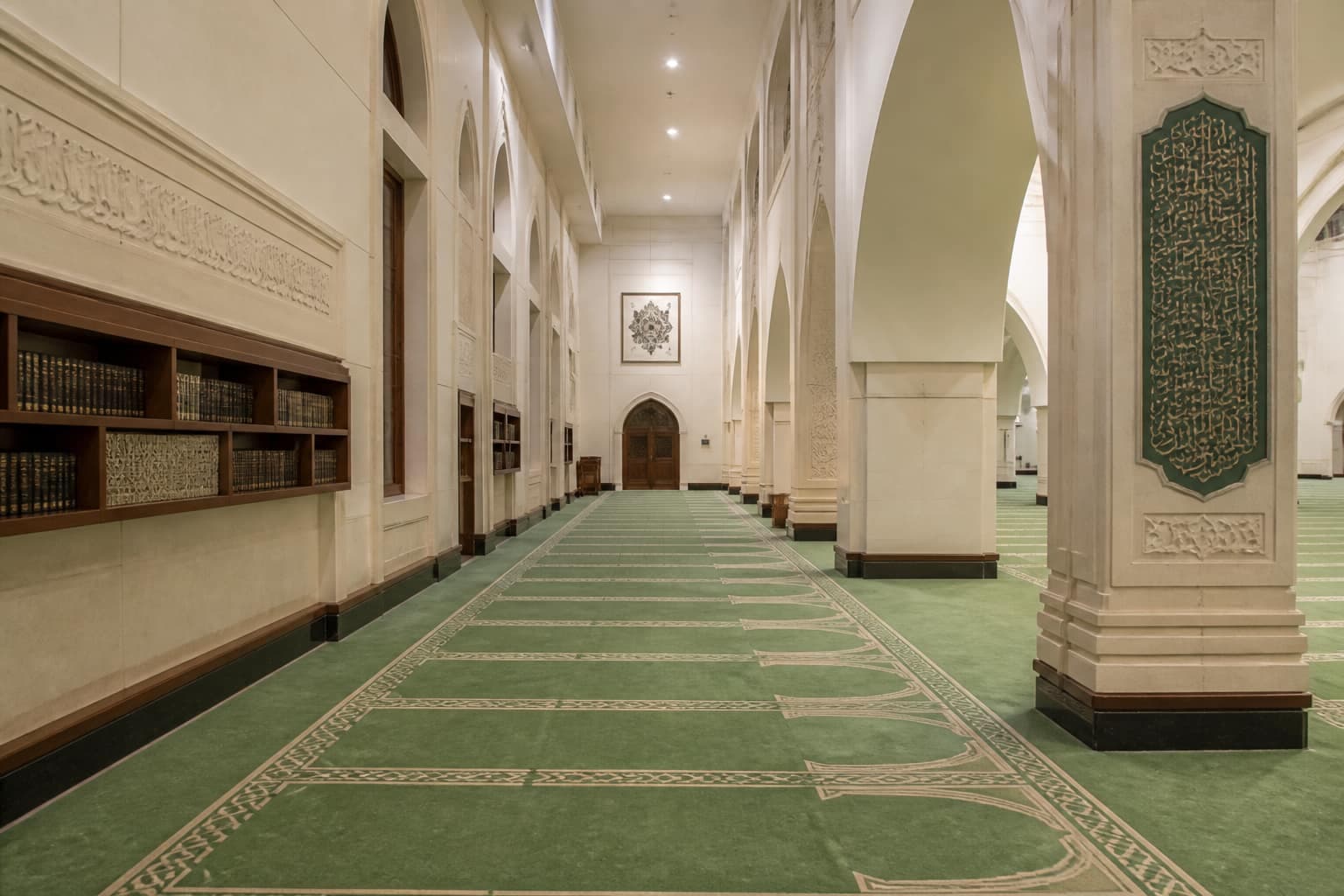 Weekly gathering in the prayer hall
